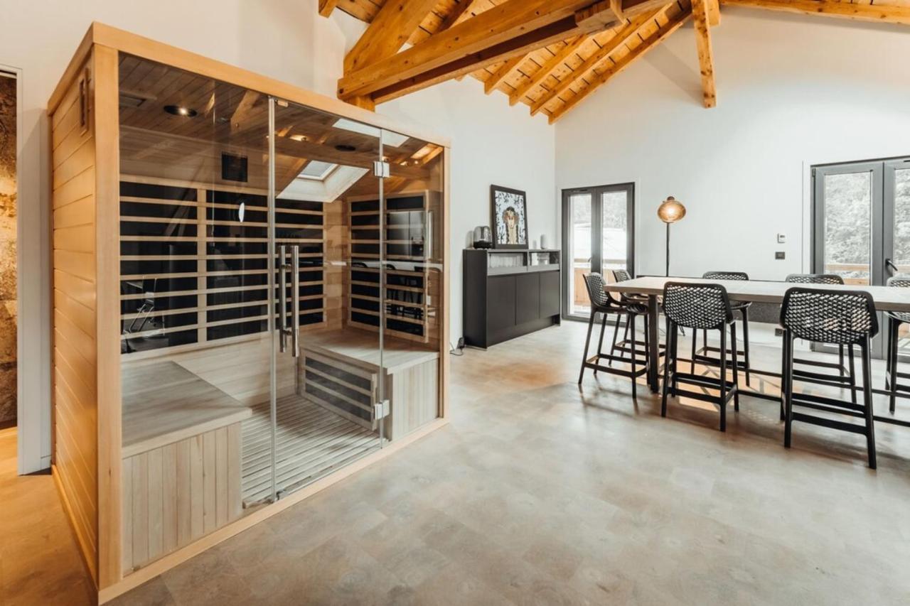 Luxurious 3-Bedroom Flat With Sauna And Garage 霞慕尼 外观 照片