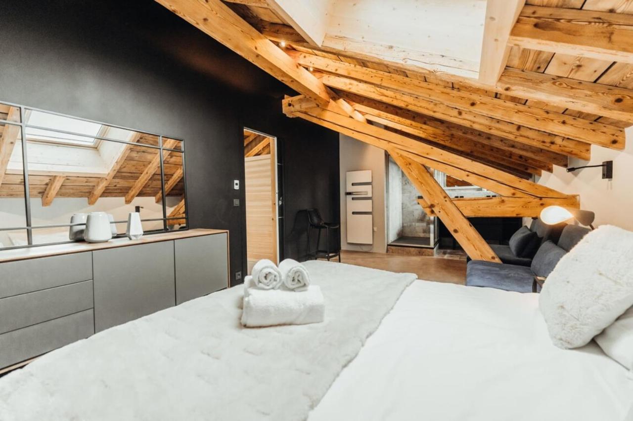 Luxurious 3-Bedroom Flat With Sauna And Garage 霞慕尼 外观 照片