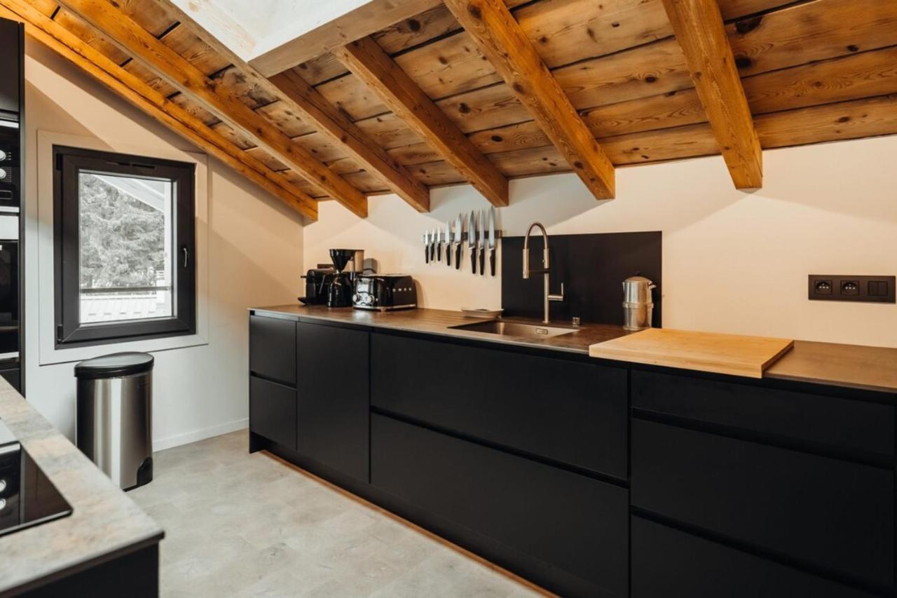 Luxurious 3-Bedroom Flat With Sauna And Garage 霞慕尼 外观 照片