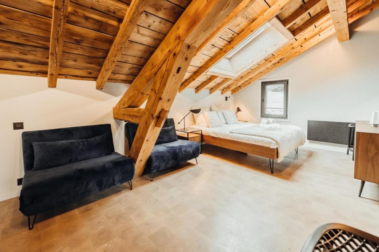 Luxurious 3-Bedroom Flat With Sauna And Garage 霞慕尼 外观 照片